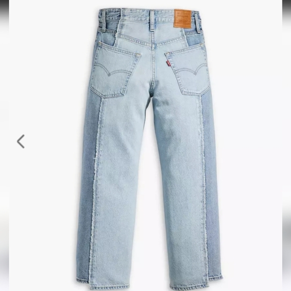 Levi's Baggy Dad Recrafted Cropped Jeans NWT - Picture 7 of 12